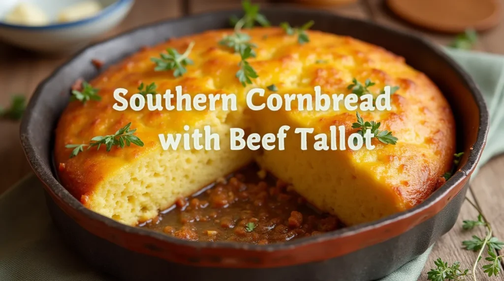 Southern Cornbread with Beef Tallow